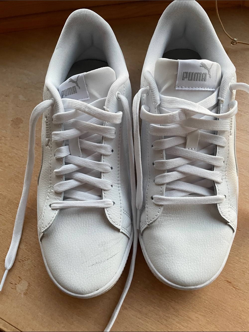 Puma White Low-Top Classic Sneakers 9